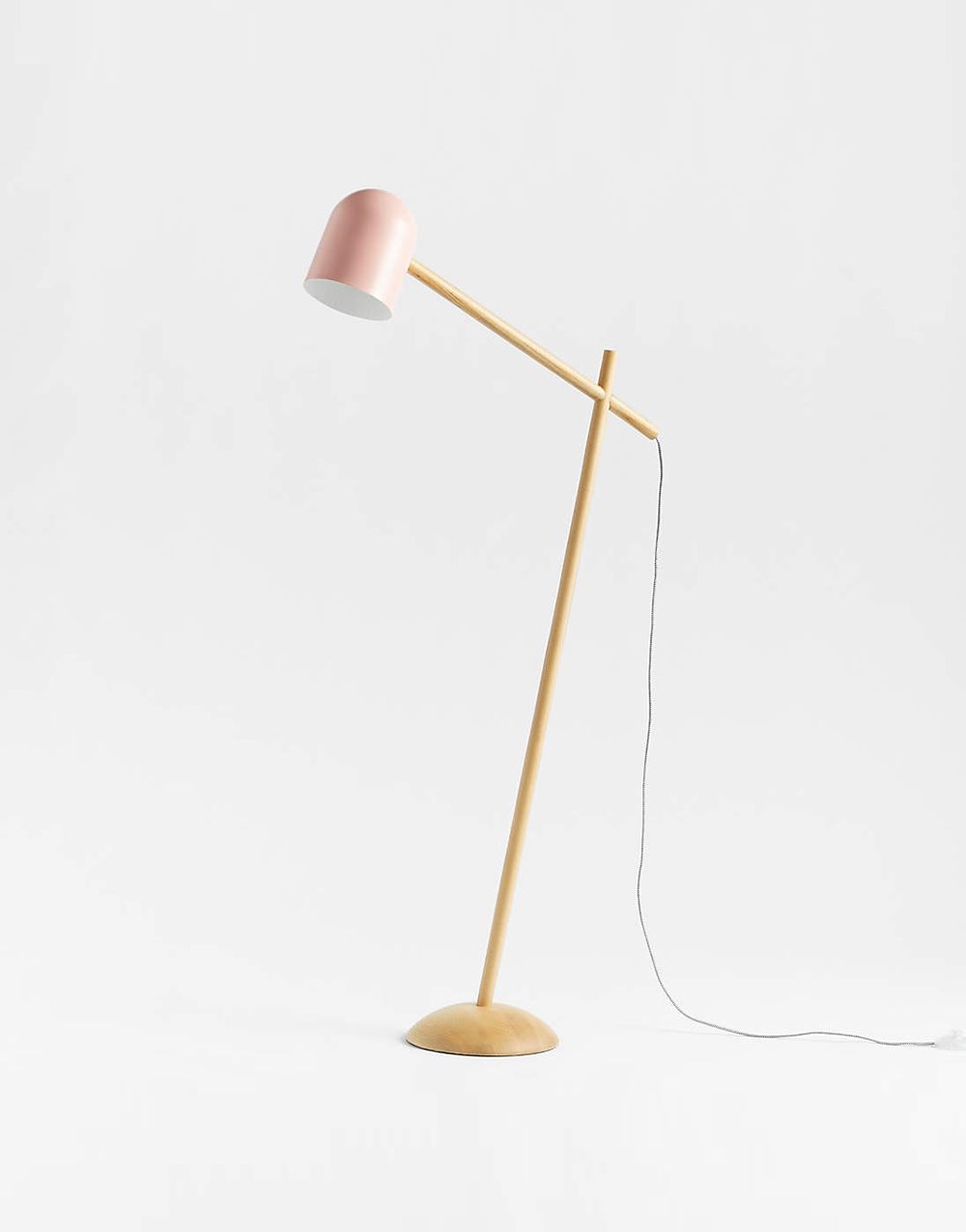 Floor Lamp With Polyester Shade - Imagen 3