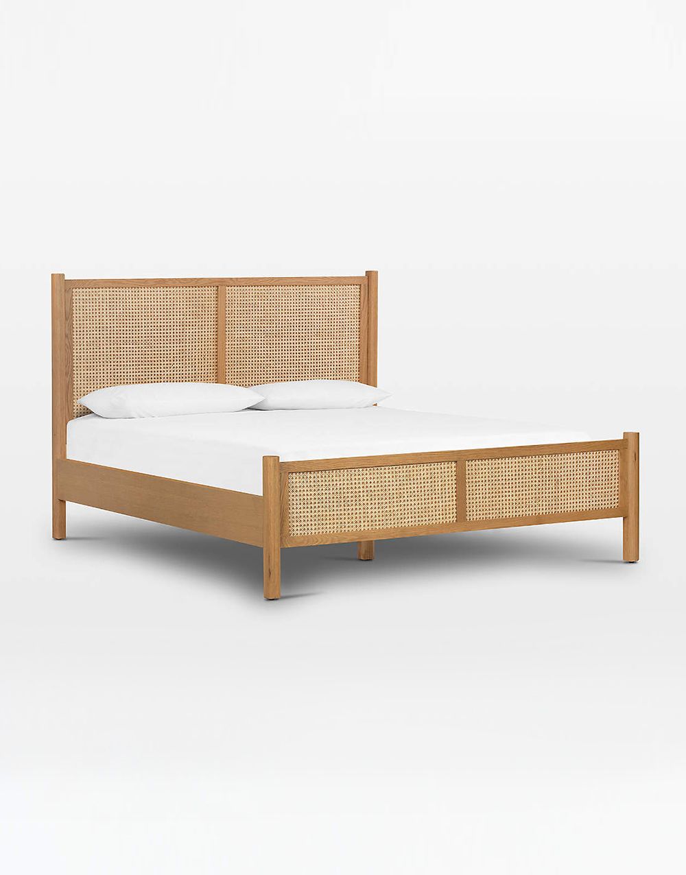 Teak Double Bed With Headboard - Imagen 2